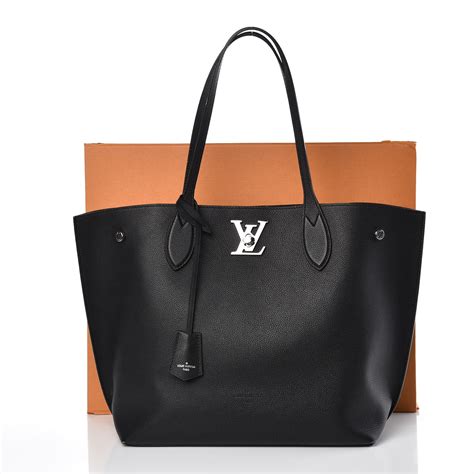 black tote louis vuitton|louis vuitton satchel black.